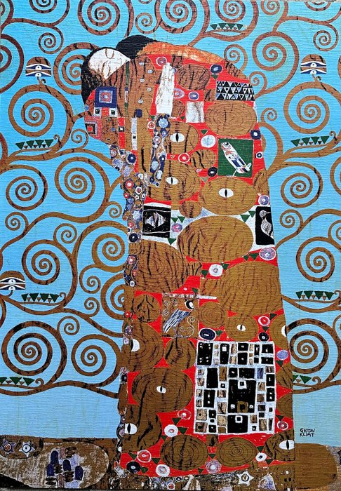 Gustav Klimt (1862-1918), after — L'accomplissement + L'Arbre de vie (2 proofs)