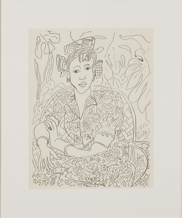 Henri Matisse (1869-1954) — La Martiniquaise, 1944