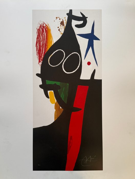 Joan Miró (1893-1983) — Le sarrasin à l'étoile bleue