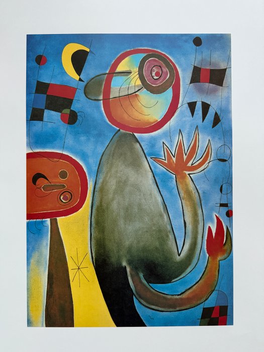 Joan Miró (1893-1983) — Les échelles en roue de feu