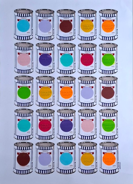 Bachibouzouk — Warhol vs Banksy vs Hirst, 2025