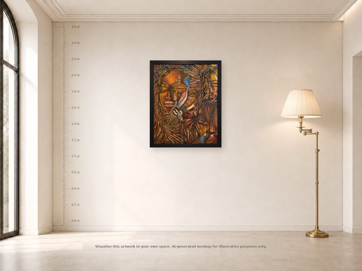 Shown on a wall